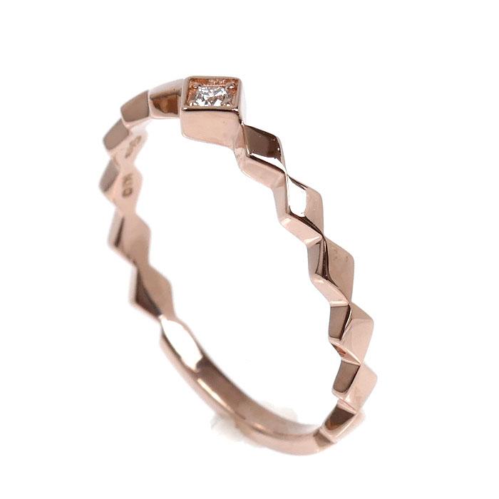 STAR JEWELRY K10 ダイヤモンド リング ピンクゴールド STAR JEWELRY スタージュエリー K10PG ピンクゴールド スノーライト