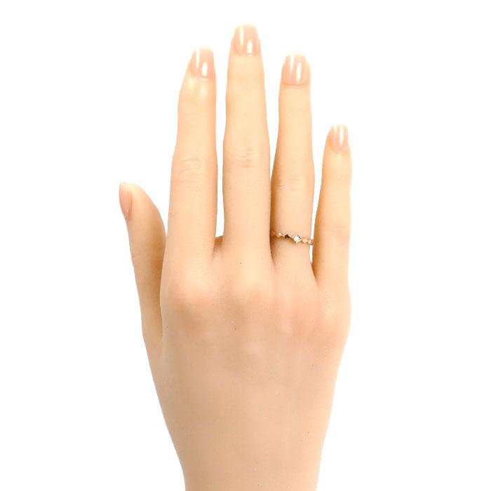 STAR JEWELRY スタージュエリー K10PG ピンクゴールド スノーライト
