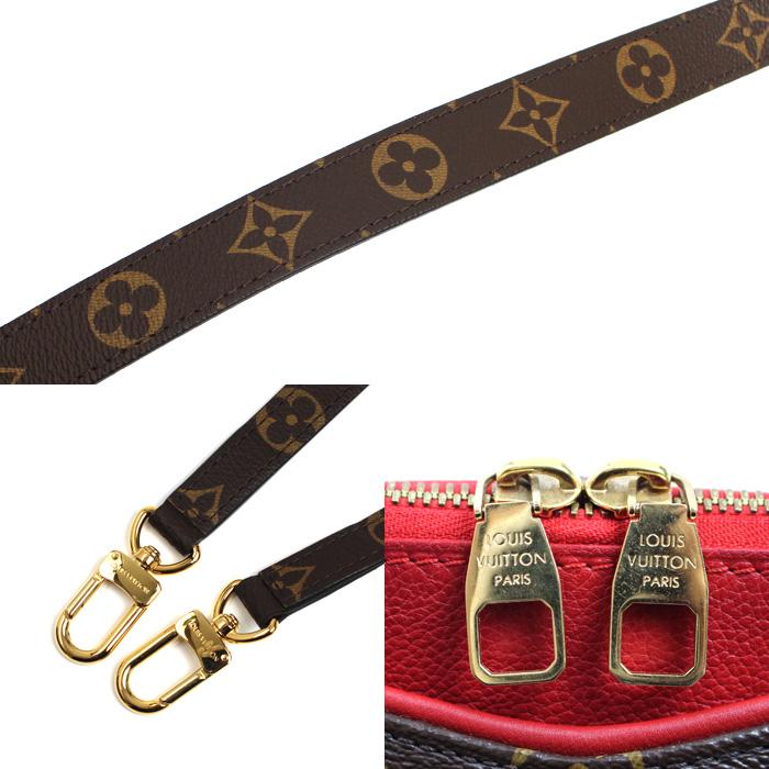 LOUIS VUITTON ルイ・ヴィトン パラス BB ショルダーバッグ モノグラム ブラウン レッド M41241 SN0165 レディース【中古】 LOUIS VUITTON（ルイ・ヴィトン） パラスBB ショルダーバッグ 2WAY