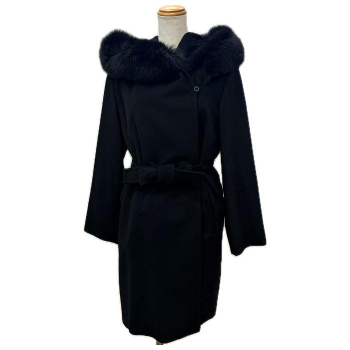 Max Mara（マックスマーラ） STUDIO MANGO コート ブラック 