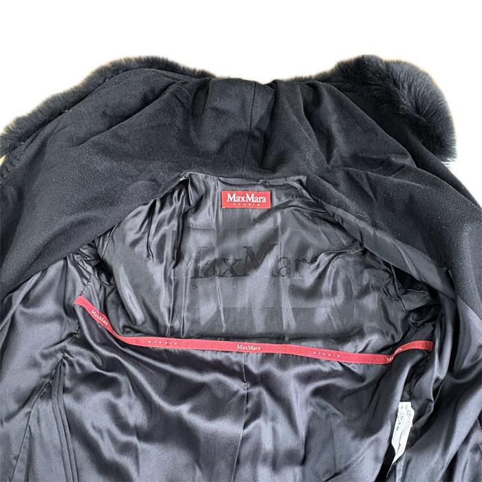Max Mara（マックスマーラ） STUDIO MANGO コート ブラック 