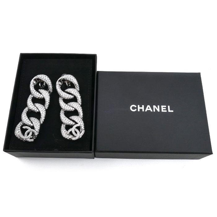 CHANEL（シャネル） メタル ココマーク ロングイヤリング イヤリング 