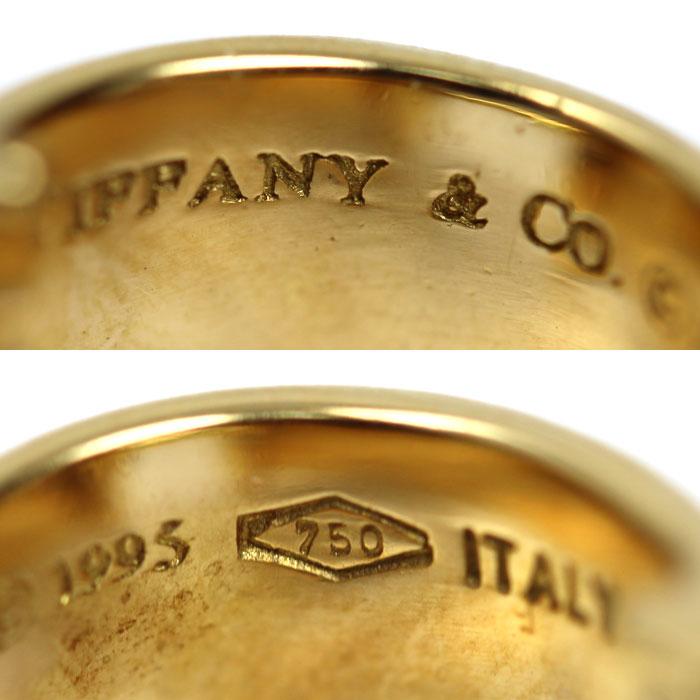TIFFANY&Co.（ティファニー） K18YG イエローゴールド アトラス フープ