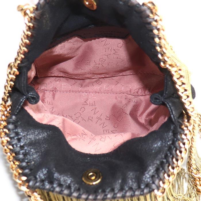 Stella McCartney ステラマッカートニー ファラベラ タイニー ショルダーバッグ ブラック 391698 W9747 1000 訳アリ品 レディース【中古】 Stella McCartney ステラマッカートニー ファラベラ タイニー