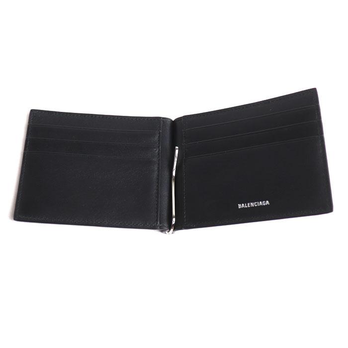 BALENCIAGA（バレンシアガ） モナコ マネークリップ式二つ折り財布 二