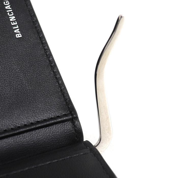 BALENCIAGA（バレンシアガ） モナコ マネークリップ式二つ折り財布 二