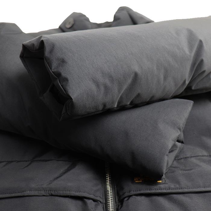 WTAPS × HELLY HANSEN ダウンジャケット ブラック 162GDHHD-JKM01 M メンズ 中古 美品_3