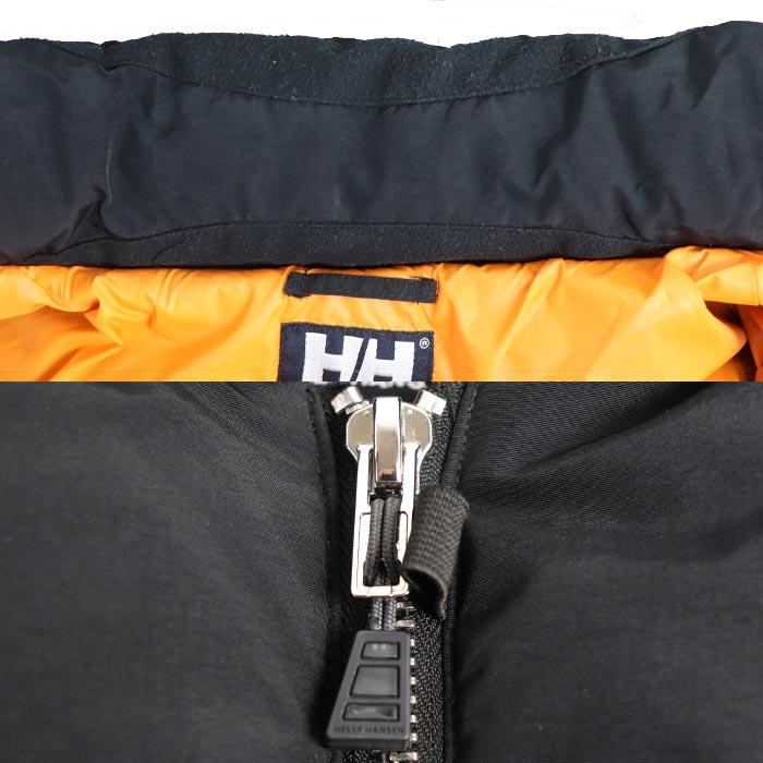 WTAPS × HELLY HANSEN ダウンジャケット ブラック 162GDHHD-JKM01 M メンズ 中古 美品_4