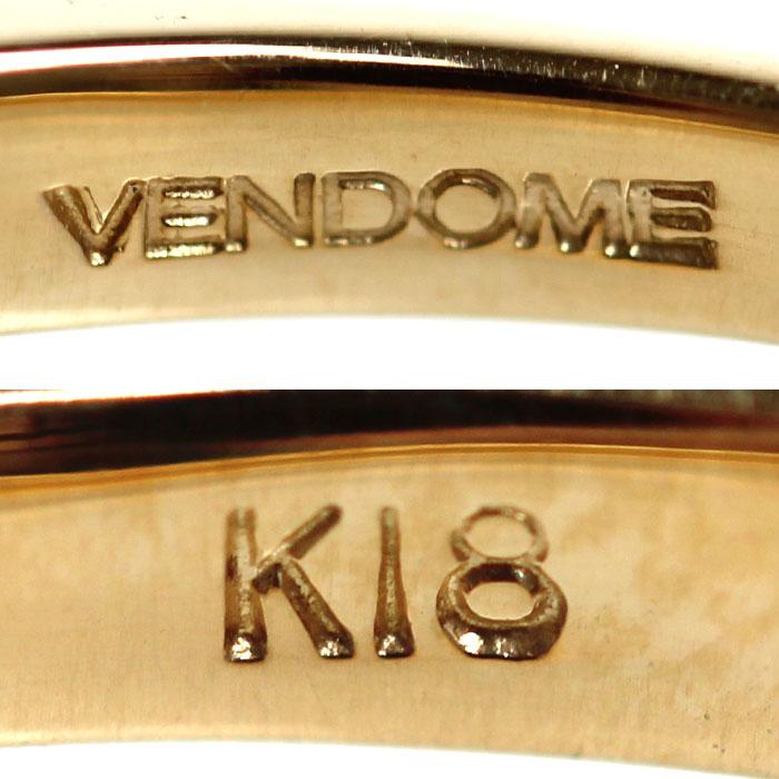 Vendome Aoyama ヴァンドーム青山 K18YG イエローゴールド リング
