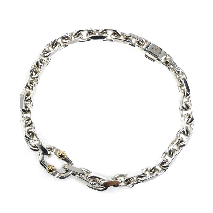 TIFFANY&Co.（ティファニー） SV925/K18YG 1837 メイカーズ ナロー