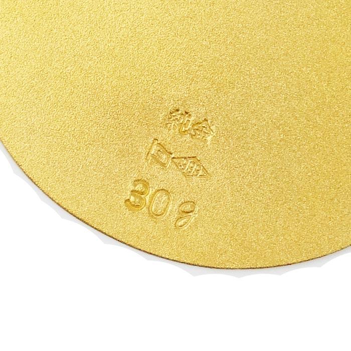 純金 慶長小判  K24YG インゴット 小判 30g 純金・造幣局検定マーク 中古 極美品_3