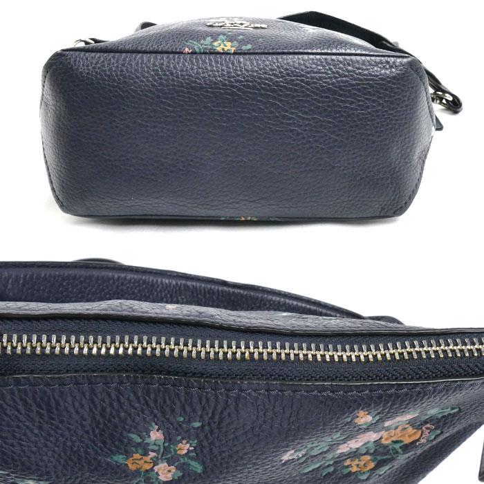 COACH（コーチ） ミニ アビー ダッフル ショルダーバッグ ネイビー 
