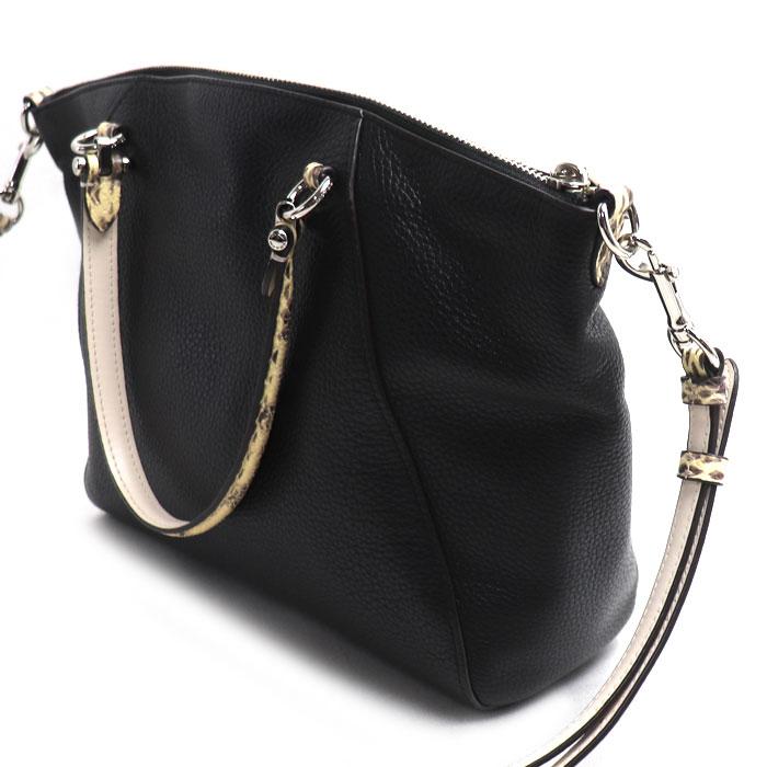 COACH（コーチ） プレーリー サッチェル スネーク トリム 2Way 