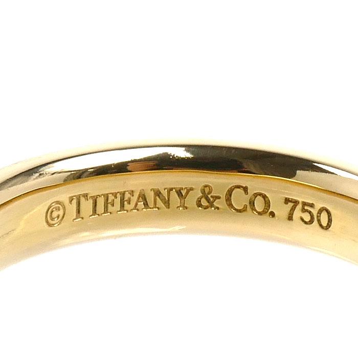 TIFFANY&Co.（ティファニー） K18YG イエローゴールド フラットバンド
