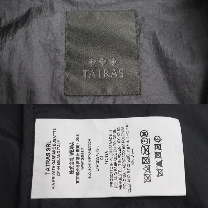 TATRAS タトラス ノーカラーライトブルゾン アーサ ブルゾン ブラック