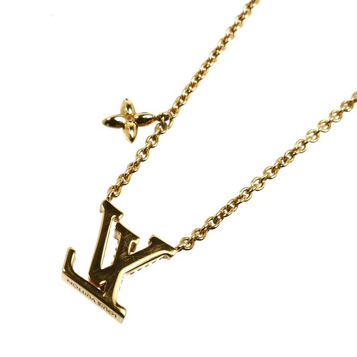 LOUIS VUITTON（ルイ・ヴィトン） GP ストラス ネックレス LV アイ 