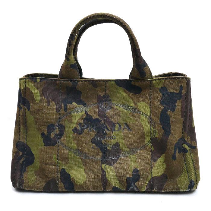 PRADA（プラダ） カナパ トートバッグ 迷彩 B2642B レディース 中古