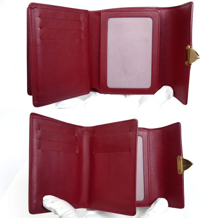 ルイヴィトン ポルトフォイユ コアラ ヴェルニ モノグラム 三つ折り コンパクト LOUIS VUITTON ルイ・ヴィトン ポルトフォイユ コアラ 三つ折り