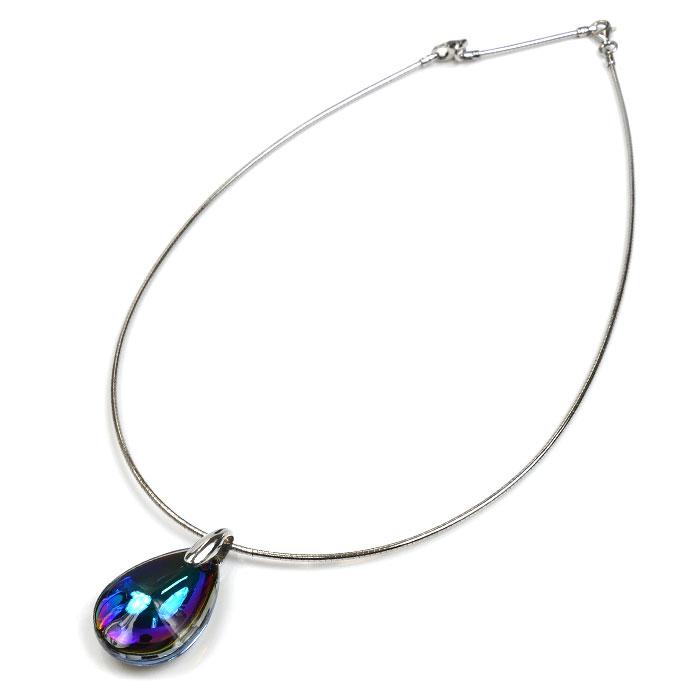 バカラ（Baccarat） シルバー925 フルール ドゥ プシデリック アクア