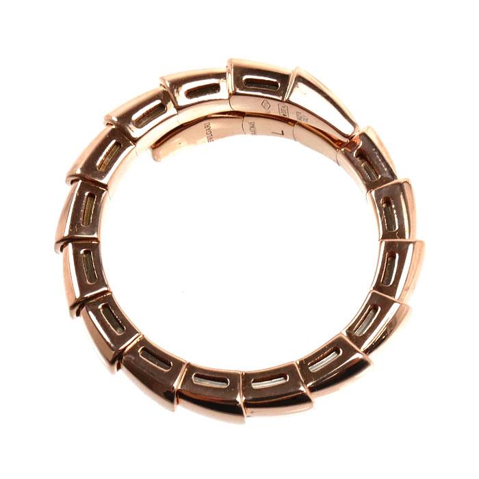 BVLGARI（ブルガリ） K18PG ピンクゴールド セルペンティ ヴァイパー