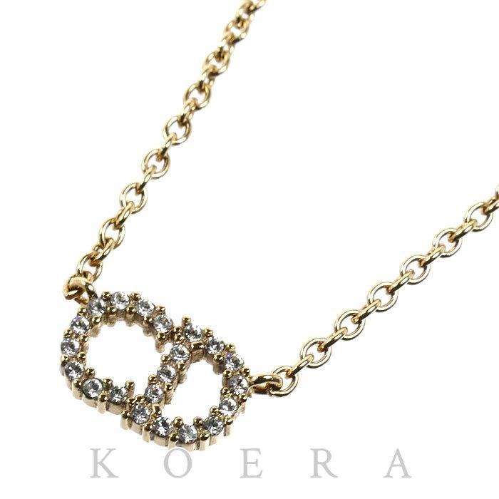 Dior ディオール GP クリスタル プチCD ネックレス N3523WOMZI_D301