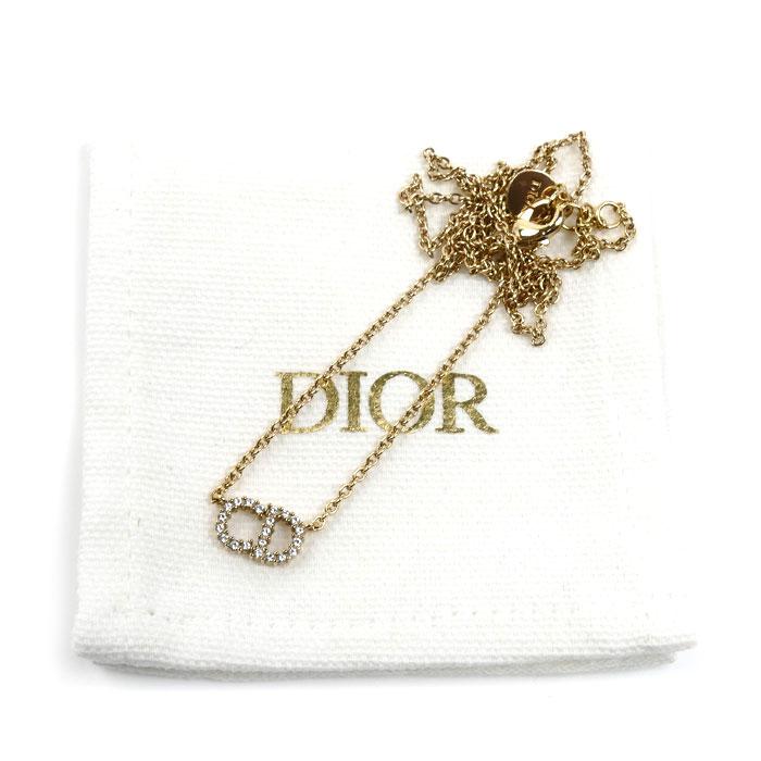 Dior ディオール GP クリスタル プチCD ネックレス N3523WOMZI_D301