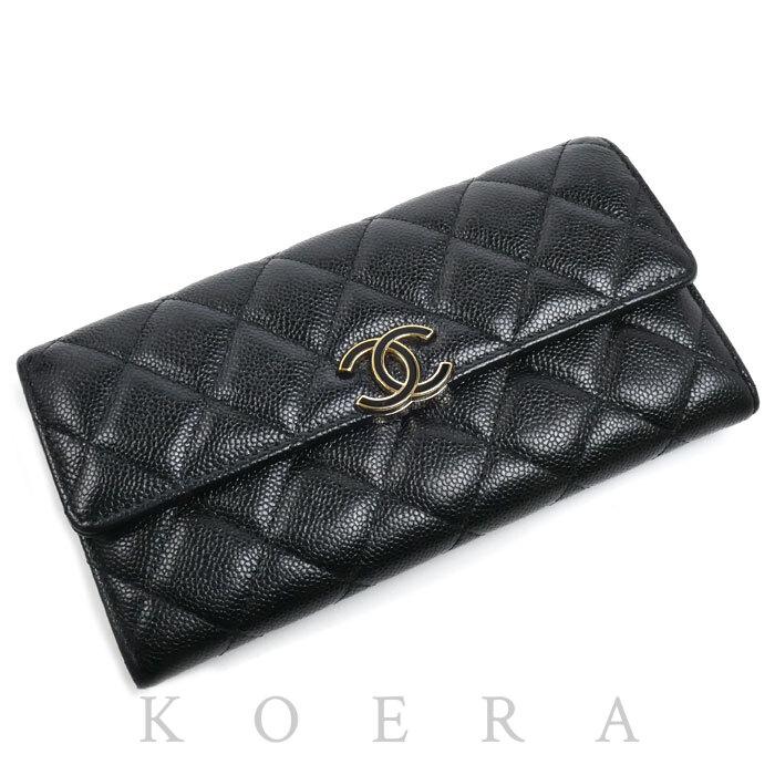 CHANEL（シャネル） マトラッセ ロングフラップウォレット 長財布