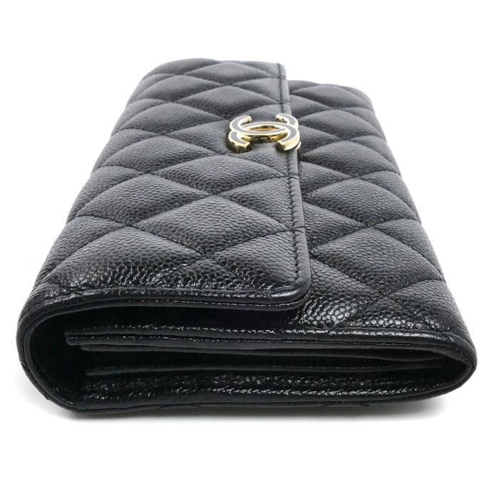 CHANEL（シャネル） マトラッセ ロングフラップウォレット 長財布