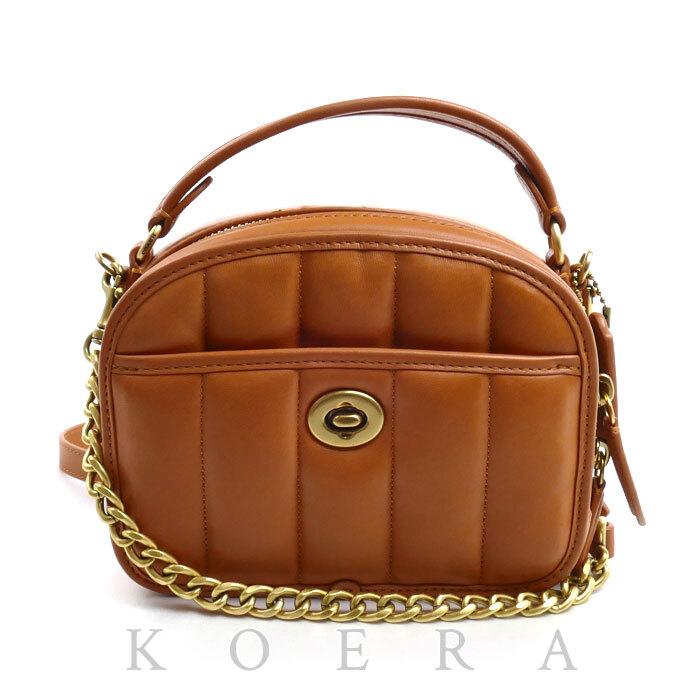 COACH（コーチ） ランチボックス トップハンドル 2Wayショルダーバッグ 