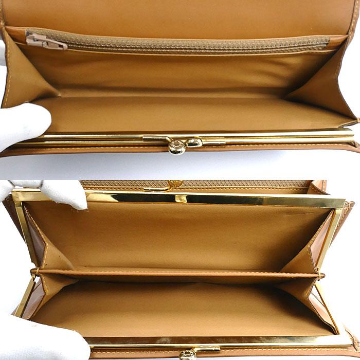 CELINE（セリーヌ） マカダム柄 がま口 長財布 レディース 中古 : 古