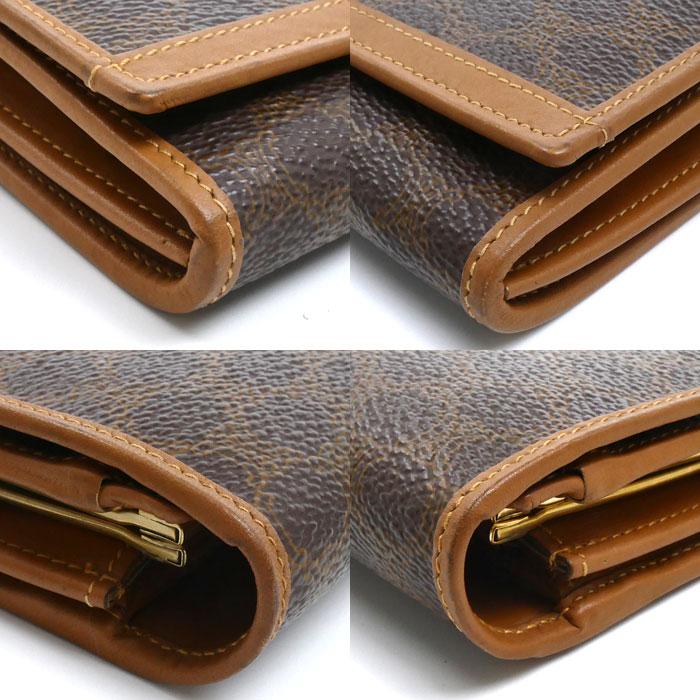 CELINE（セリーヌ） マカダム柄 がま口 長財布 レディース 中古 : 古