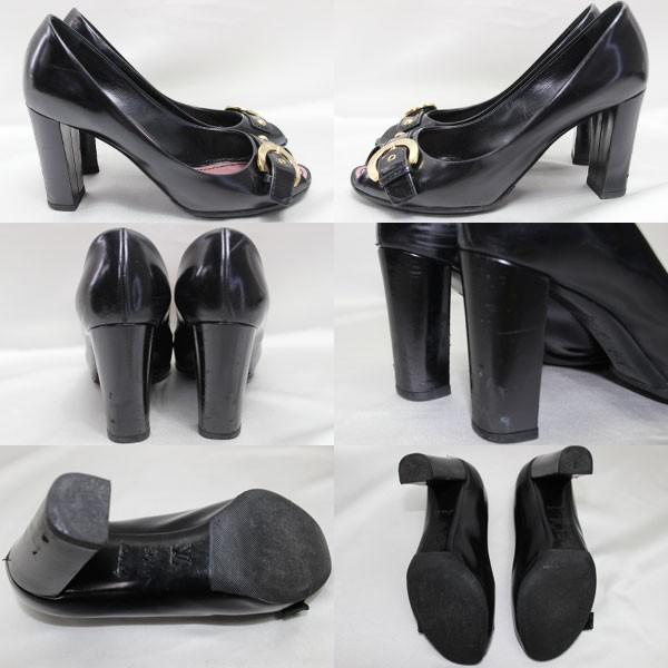 ルイヴィトン LV LOUIS VUITTON レディース 女性靴 パンプス サイズ34 1/2 日本サイズ約21.5cm  小さなサイズ/中古/質屋出店/あすつく :k29-2432:古恵良販売 - 通販 - Yahoo!ショッピング