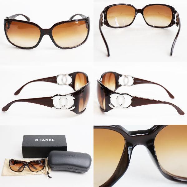 CHANEL シャネル サングラス サイドココマーク 6014