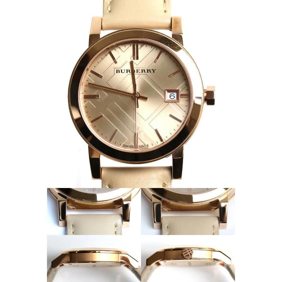 MT3799 バーバリー BURBERRY シティ BU9109 ローズゴールド文字盤
