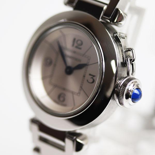 CARTIER カルティエ ミスパシャ シルバー文字盤 腕時計 電池式 W3140007 レディース 中古｜koera｜02