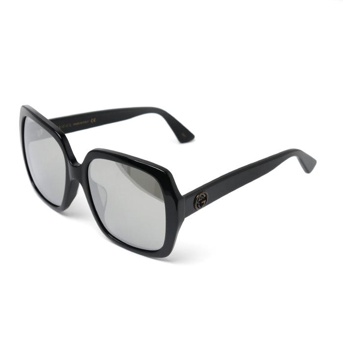 GUCCI グッチ サングラス ブラック GG0096SA ビー レディース 001 55ロ 