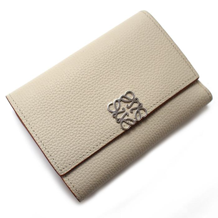 LOEWE ロエベ アナグラム バーティカルウォレット スモール 三つ折り 