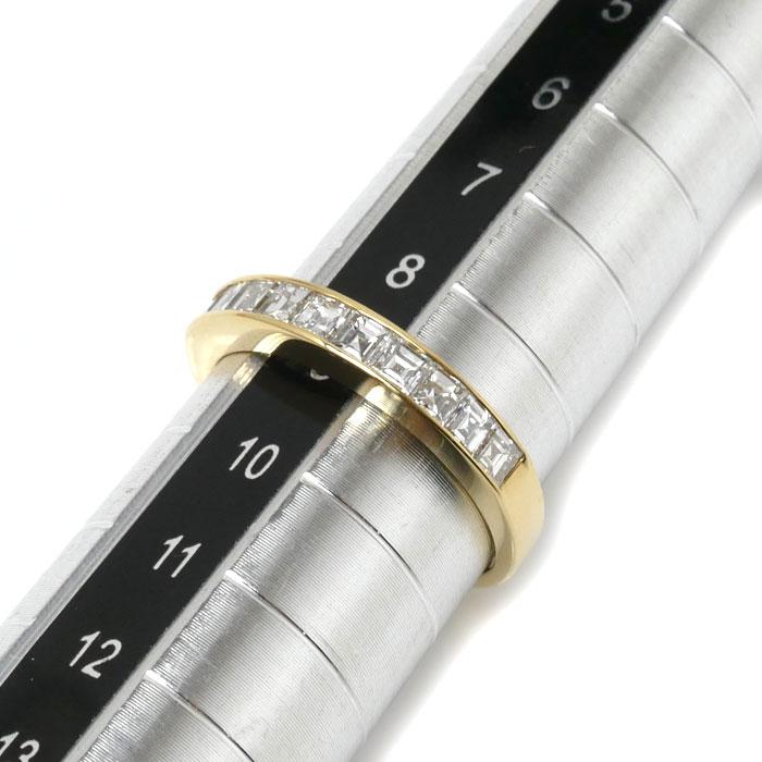 TASAKI タサキ K18YG イエローゴールド ハーフエタニティ リング・指輪