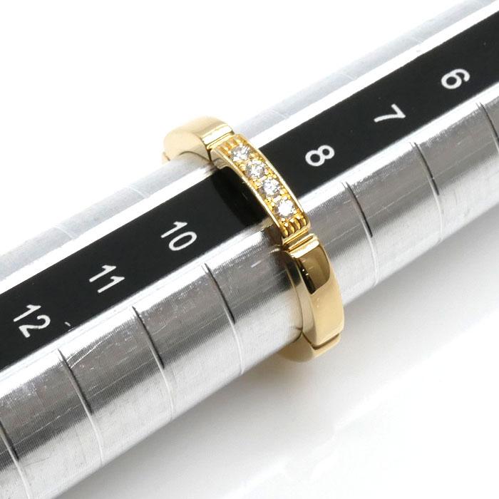 Cartier（カルティエ） K18YG マイヨンパンテール 4P ダイヤ リング
