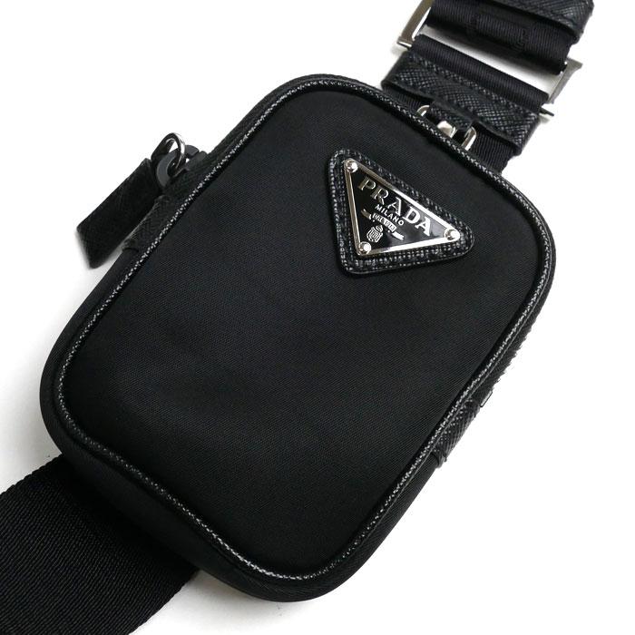 PRADA プラダ ブリック Re-Nylon xサフィアーノレザー バッグ PRADA プラダ ブリック Re-Nylon xサフィアーノレザー バッグ