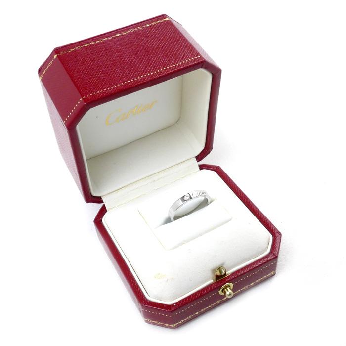 Cartier（カルティエ） Pt950プラチナ バレリーナ カーブ ウェディング