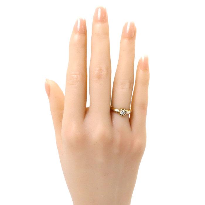 Cartier（カルティエ） K18YG/WG/PG モノストーン リング・指輪 