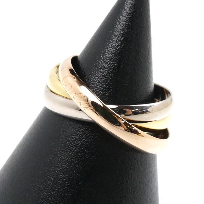 Cartier（カルティエ） K18YG/PG/WG トリニティ SM リング・指輪