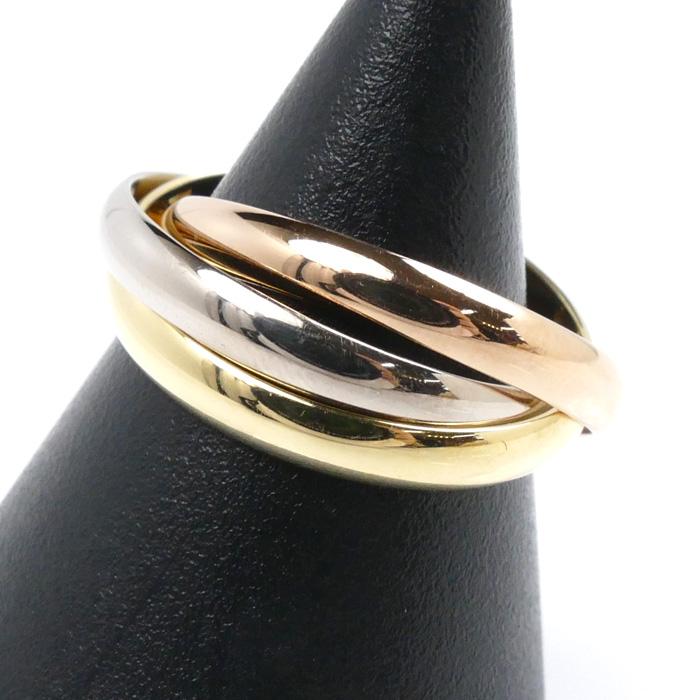 Cartier（カルティエ） K18YG/PG/WG トリニティ SM リング・指輪