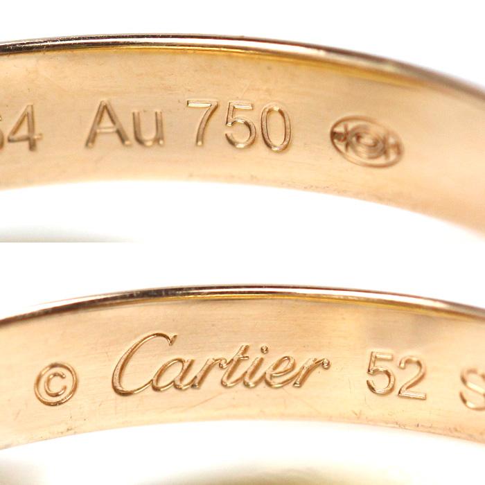 Cartier（カルティエ） K18YG/PG/WG トリニティ SM リング・指輪