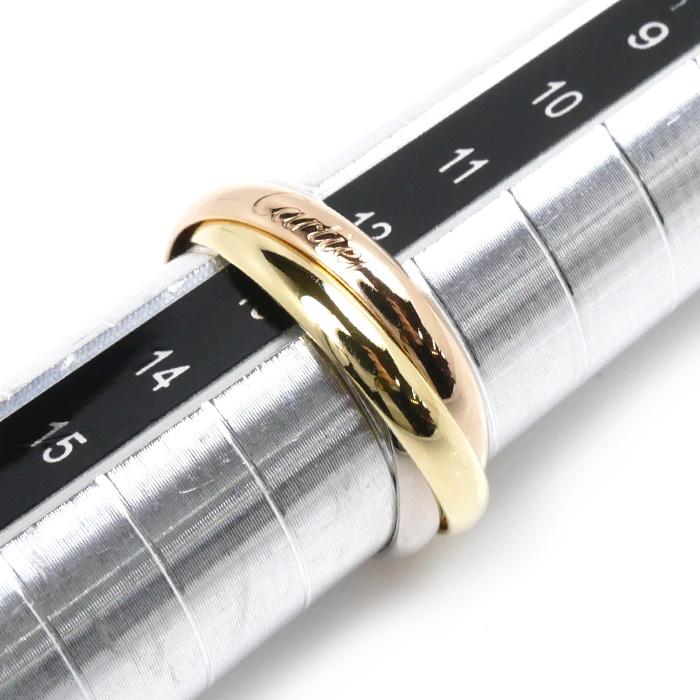 Cartier（カルティエ） K18YG/PG/WG トリニティ SM リング・指輪