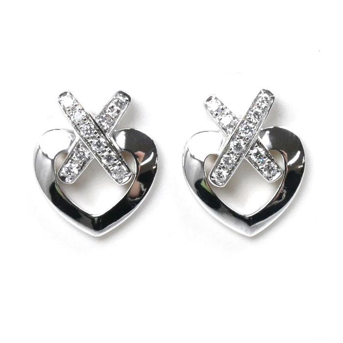 CHAUMET（ショーメ） K18WG ホワイトゴールド リアン ピアス 