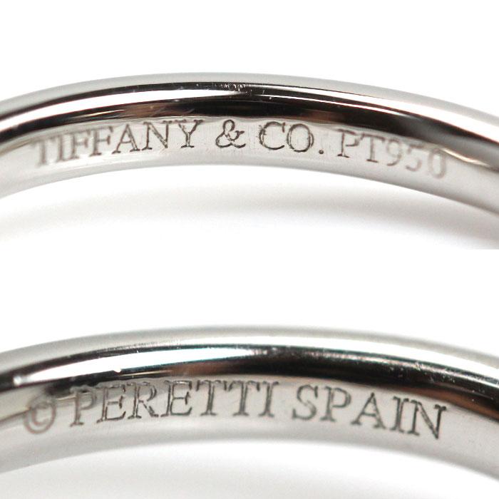 TIFFANY&Co.（ティファニー） Pt950プラチナ カーブド バンド リング
