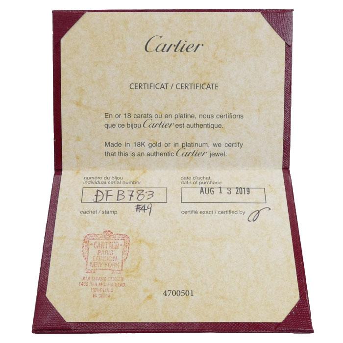 Cartier（カルティエ） K18PG ピンクゴールド エタンセル フル