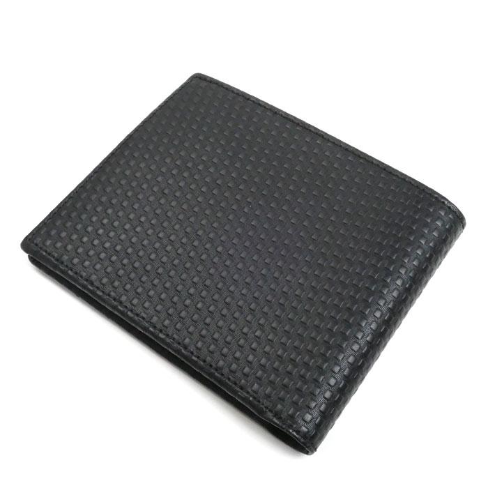 dunhill（ダンヒル） 二つ折り財布 MICRO D-EIGHT ブラック L2G330A